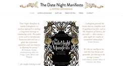 Desktop Screenshot of datenightmanifesto.com